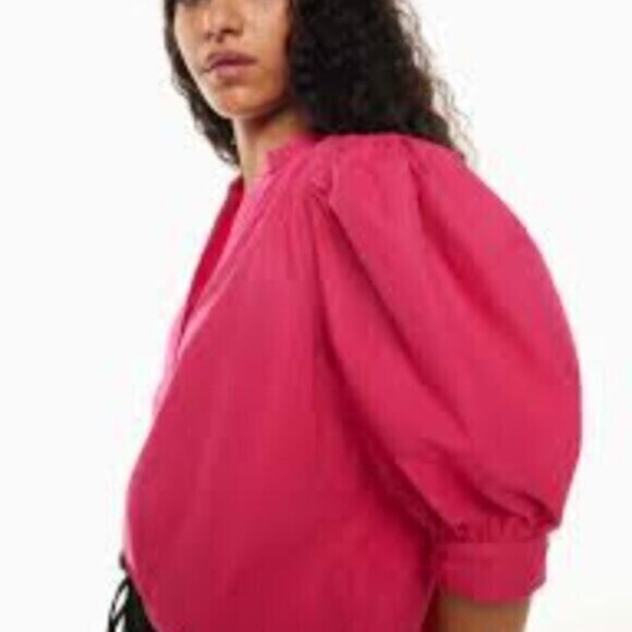 Aritzia Little Moon Fredo Poplin Top - new with tags - Picture 5 of 5